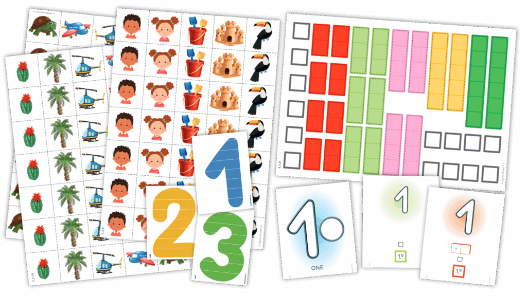 Materiales para el aula de Picapica: bolsa 3.