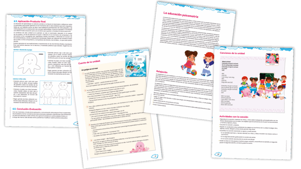 ProgramaciÃ³n de aula del proyecto educativo infantil Picapica.