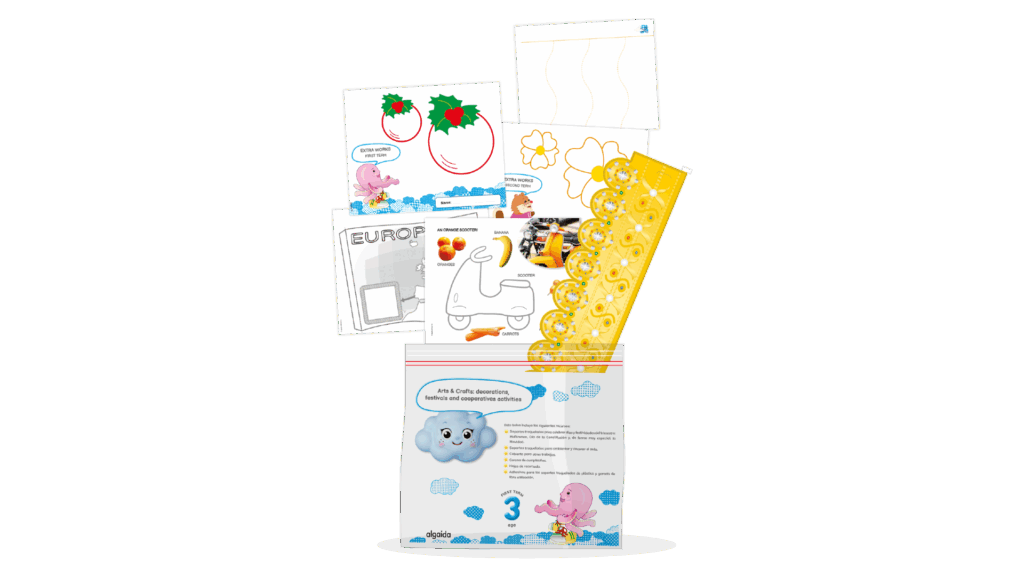 Ejemplo de material incluido en el proyecto educativo para escuelas infantiles Picapica.